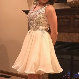 Baby Online Size Medium Beaded Homecoming Dress